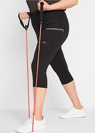 Leggings capri funzionali ad asciugatura rapida, bonprix