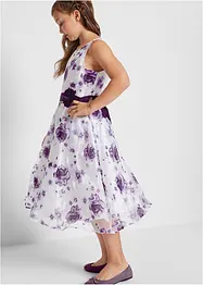 Abito elegante con organza, bonprix