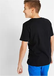 T-shirt slim fit in puro cotone, bonprix