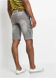 Bermuda di jeans in felpa, regular fit, bonprix