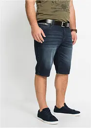 Bermuda di jeans elasticizzati, slim fit, bonprix