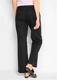 Pantaloni in misto lino con cinta comoda, bonprix