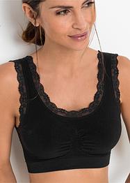 Reggiseno bustier senza cuciture Feel Comfort (pacco da 2), bpc bonprix collection