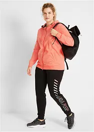 Felpa con zip e cappuccio, bonprix