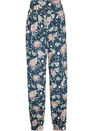 Pantaloni alla turca in jersey di misto viscosa, loose fit, bonprix