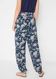Pantaloni alla turca in jersey di misto viscosa, loose fit, bonprix