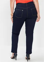 Jeans elasticizzati slim, a vita media, bonprix