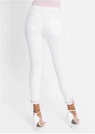 Pantaloni cropped skinny con stringhe, BODYFLIRT boutique