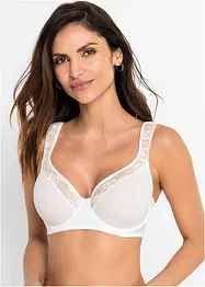 Reggiseno imbottito con ferretto e poliammide riciclata, bonprix