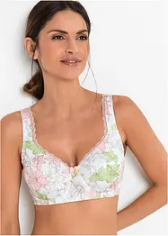 Reggiseno con ferretto (pacco da 3) in cotone, bonprix