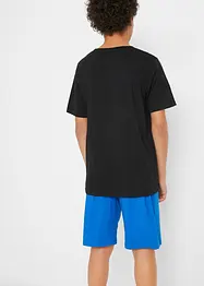 T-shirt e pantaloni corti in cotone biologico (set 2 pezzi), bonprix