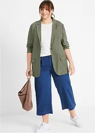 Blazer leggero in misto lino sostenibile, loose fit, bpc bonprix collection