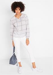 Jeans cropped elasticizzati slim fit, John Baner JEANSWEAR