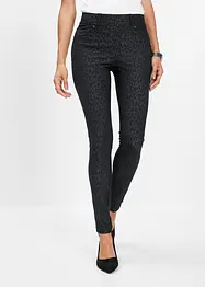 Jeggings leopardati, bonprix