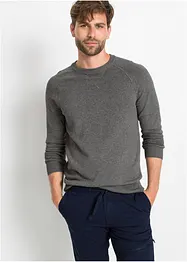 Maglione naturale (pacco da 2) in cotone, bonprix