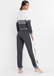 Pigiama con maglia corta a maniche lunghe, bpc bonprix collection