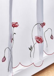 Tenda a vetro con fiori ricamati, bpc living bonprix collection