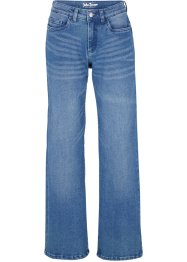Jeans elasticizzati open end denim, wide leg, John Baner JEANSWEAR