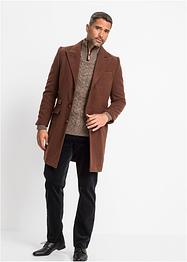 Maglione in misto lana con cerniera, bpc selection