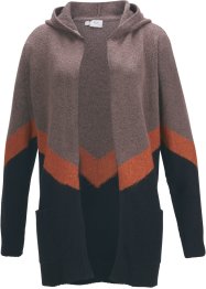 Cardigan in maglia color block, bpc bonprix collection