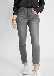 Jeans elasticizzati  comfort a vita alta, slim, bonprix