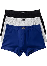 Boxer aderenti con cotone (pacco da 3), bonprix