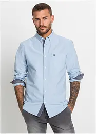 Camicia a maniche lunghe con ricamo, bonprix