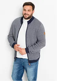 Cardigan con colletto dritto, bonprix