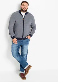 Cardigan con colletto dritto, bonprix