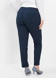 Pantaloni con pinces ed elastico in vita, bonprix