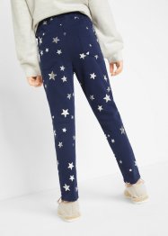 Top lungo e leggings a pinocchietto Bonprix Bambina Abbigliamento Pantaloni e jeans Pantaloni Leggings & Treggings set 2 pezzi Blu 