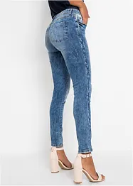 Jeans skinny elasticizzati, vita media, bonprix