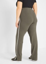 Pantaloni in maglina elasticizzata (pacco da 2), bpc bonprix collection