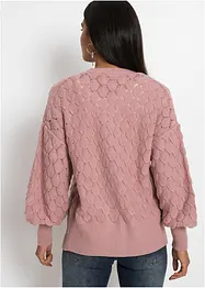 Cardigan con trafori, bonprix