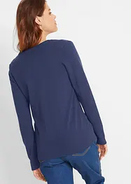 Cardigan basic in filato fine con bottoni, bonprix