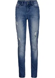 Jeans elasticizzati boyfriend, vita media, bonprix