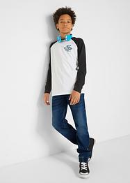 Jeans in felpa regular fit, John Baner JEANSWEAR