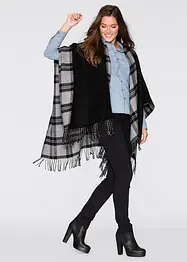 Poncho double face, bonprix