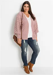 Cardigan con trafori, bonprix