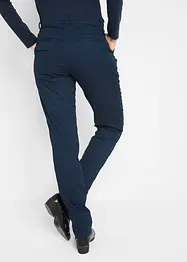 Pantaloni termici chino con fodera a quadri, bonprix