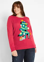 Maglione natalizio con albero di Natale, bonprix