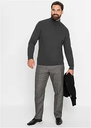 Maglione a collo alto con cachemire, bonprix