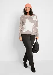 Maglione con stelle, bonprix