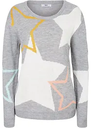 Maglione con stelle, bonprix