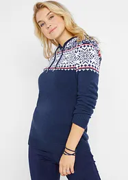 Maglione con cappuccio, bonprix