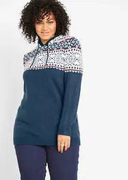 Maglione con cappuccio, bonprix