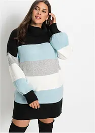 Maglione lungo a fasce, bonprix