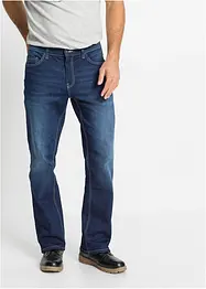 Jeans elasticizzati regular fit bootcut, bonprix