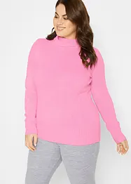 Maglione basic a collo alto, bonprix