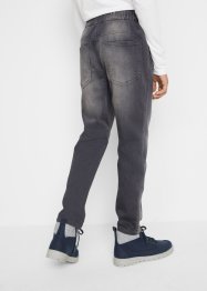Jeans in felpa regular fit, John Baner JEANSWEAR
